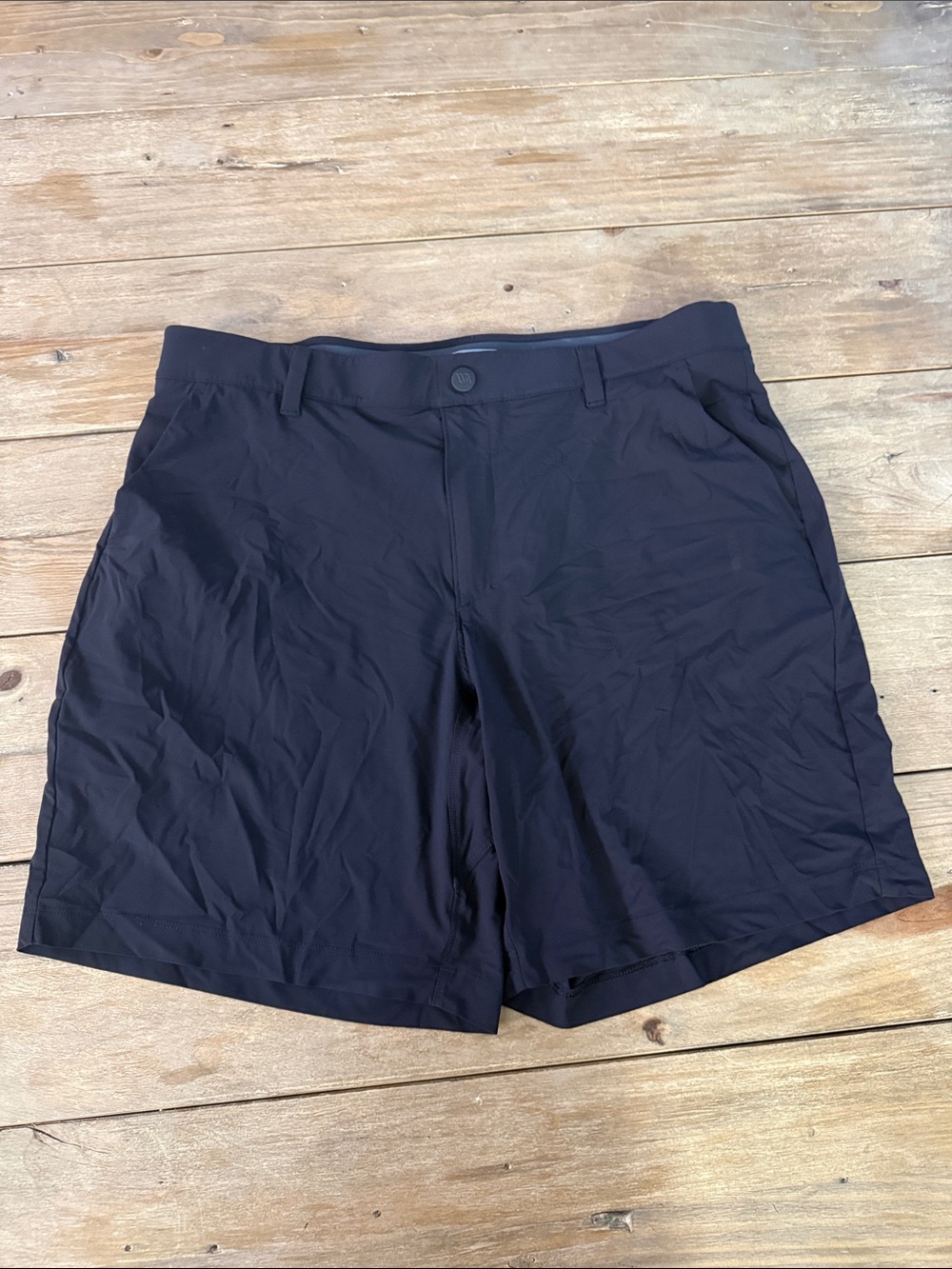 Men's Black Athletic Shorts with Quick-Move Fabric